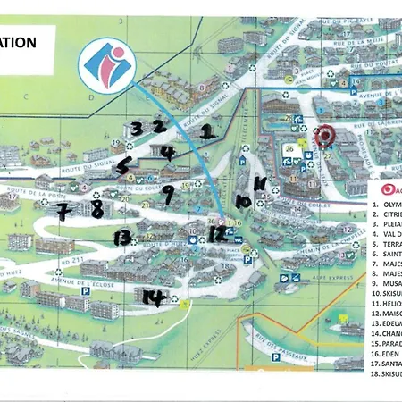 Διαμέρισμα Val D'ys - Alpe D'huez Centre Station Mae-2261 Huez